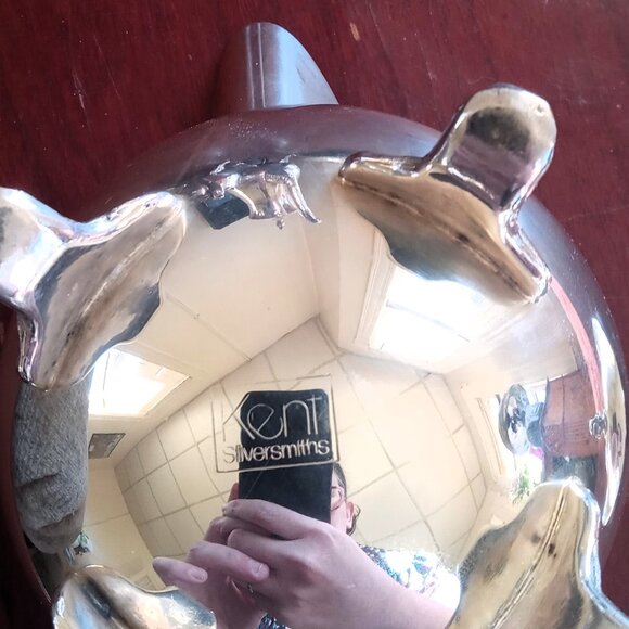 Vintage Kent Silversmiths Silverplate Coffee / Tea Set W/ Tray - Baroque - Picture 16 of 16